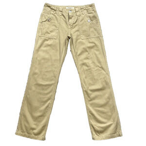 Gramicci Women's Khaki Wide Leg Pants Size‎ 4 31" Length